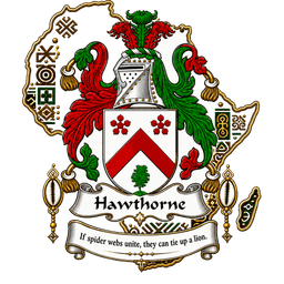 Hawthorne family crest