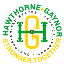 Hawthorne · Gaynor family crest — Stronger Together