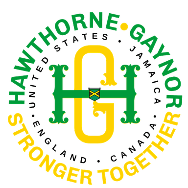 Hawthorne · Gaynor family crest — Stronger Together